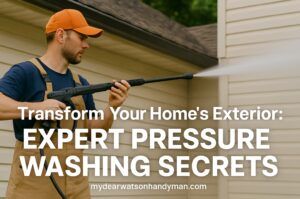 MyDearWatsonHandyman_Transform Your Home's Exterior Expert Pressure Washing Secrets